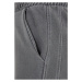 Ladies Heavy Terry Garment Dye Slit Pants - darkshadow