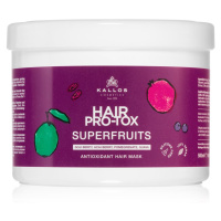 Kallos Hair Pro-Tox Superfruits regenerační maska pro unavené vlasy bez lesku 500 ml