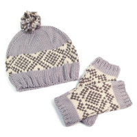 Art Of Polo Hat&Gloves Cz2600-1 Grey