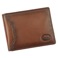Pánská kožená peněženka EL FORREST 916/A-29 RFID hnědá