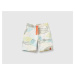 Benetton, Shorts With Leaf Print