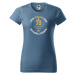 DOBRÝ TRIKO Dámské tričko s potiskem 70 je jenom číslo Barva: Fialová