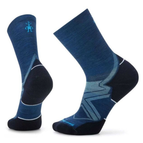Smartwool RUN COLD WEATHER TARGETED CUSHION CREW Pánské sportovní ponožky, modrá, velikost