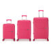 Semiline Unisex's 3-in-1 PP Suitcases Set T5796-0