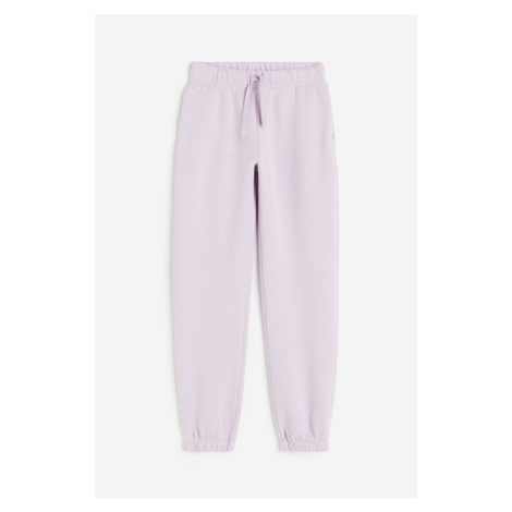 H & M - Kalhoty jogger - fialová H&M