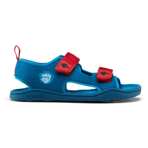 Affenzahn SANDAL VEGAN AIRY SHARK Blue II | Dětské barefoot sandály