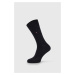 2 PACK černých ponožek Check 47-49 Tommy Hilfiger
