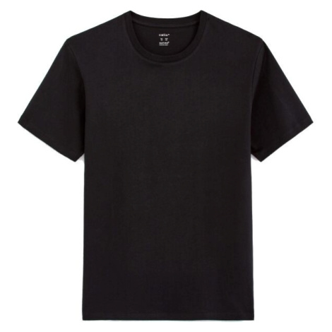 CELIO TEBASE Pánské triko, černá, velikost