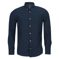 Jack & Jones JJEOXFORD SHIRT LS Tmavě modrá