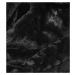 Černá dámská zimní bunda s kapucí (8951-A)