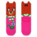 Dětské ponožky Happy Socks Bear Scout Sock fialová barva