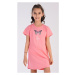Dětská noční košile s krátkým rukávem Vienetta Secret Motýl | lososová