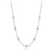 Brosway Slušivý ocelový náhrdelník s čirými krystaly Affinity BFF158