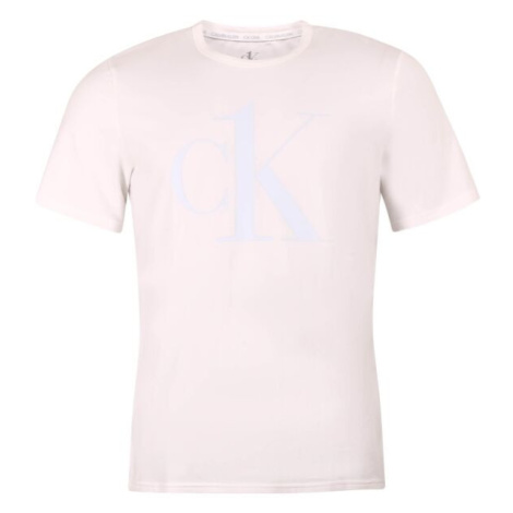 Calvin Klein S/S CREW NECK Pánské tričko, bílá, velikost