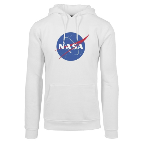NASA Mikina Logo White