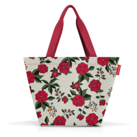 Nákupní taška přes rameno Reisenthel Shopper M Garden white