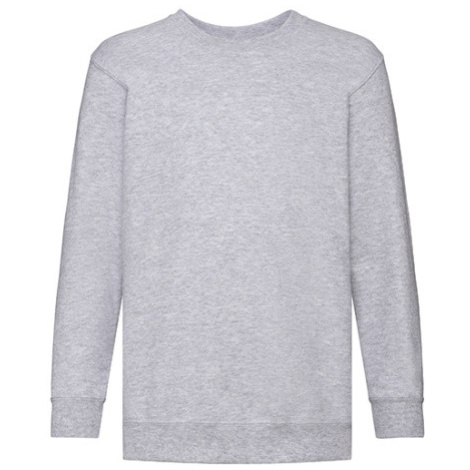 Fruit of the Loom Dětská mikina 62-041-0 Heather Grey