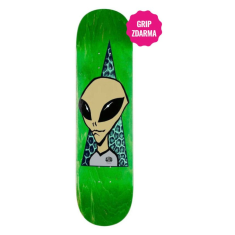 SK8 DESKA ALIEN Visitor - zelená