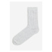 H & M - Ponožky - šedá