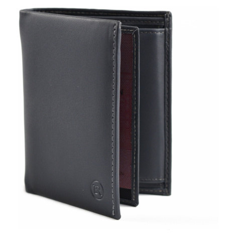 BRIGHT Pánská kožená peněženka Tmavě modrá, 10 x 2 x 12 (KP00-P14774-41KUZ)