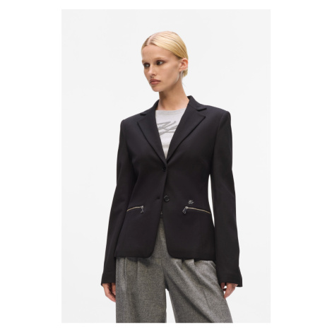 Blejzr karl lagerfeld punto jacket black