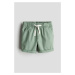 H & M - Bavlněné šortky - zelená