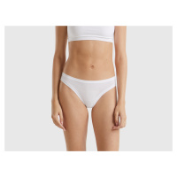 Benetton, Low Rise Underwear In Super Stretch Organic Cotton