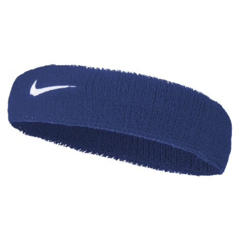 Nike SWOOSH HEADBAND Čelenka, modrá, velikost