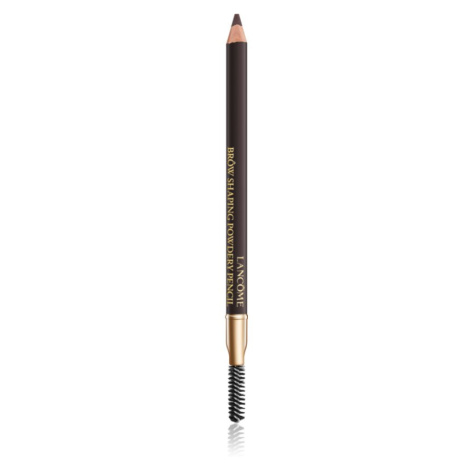 Lancôme Brôw Shaping Powdery Pencil tužka na obočí s kartáčkem odstín 08 Dark Brown 1.19 g