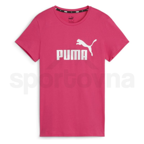 Puma E Logo Tee W 58677549 - garnet rose