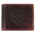 Sendi Design Pánská kožená peněženka 2104W RFID Lion hnědá