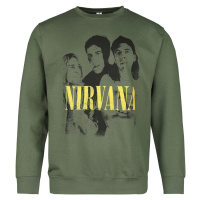 Nirvana Photo Tričko s dlouhým rukávem zelená
