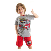 mshb&g Firefighter Boys T-shirt Shorts Set