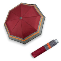Doppler Mini Light Classic berry stripe - dámský skládací deštník