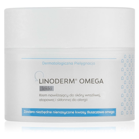 Linoderm Omega Light Cream lehký pleťový krém pro citlivou pleť 50 ml