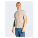 Calvin Klein Calvin Klein Jeans pánské béžové tričko CK MONOTRIANGLE TEE