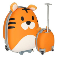 MG Children Travel dětský kufr 40 × 28 cm, tiger