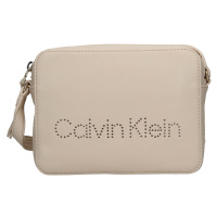 Dámská crossbody kabelka Calvin Klein Vitra - béžová