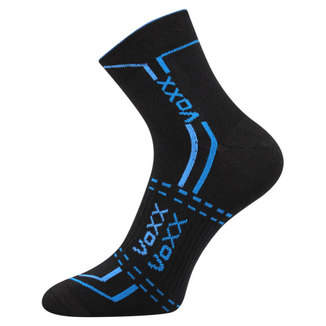 Voxx Franz 03 Unisex sportovní ponožky - 3 páry BM000000640200101266 černá