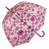 Esprit Dámský holový deštník Long AC Domeshape Transparent 58724 kaleidoscope