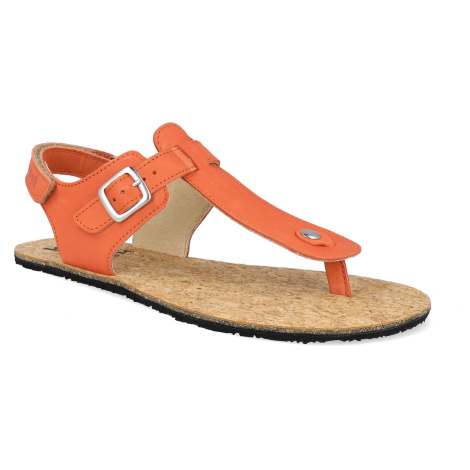 Barefoot dámské sandály Koel - Ariana Napa Coral oranžové Koel4kids