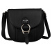 DAVID JONES ČERNÁ CROSSBODY KABELKA 6851-1 BLACK