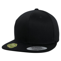 Bio bavlna Snapback černá