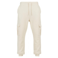 Pánské tepláky Urban Classics Cargo Sweatpants - pískově bílé