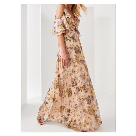 Trendyol dámské květinové šaty