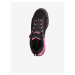 Černo-růžová dámská outdoorová obuv s membránou ptx ALPINE PRO SENEM