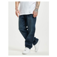 Rocawear WED Loose Fit Jeans tmavě modré seprané