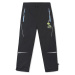 Chlapecké šusťákové kalhoty, zateplené - KUGO DK7092m, černá Barva: Černá