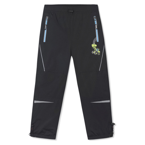 Chlapecké šusťákové kalhoty, zateplené - KUGO DK7092m, černá Barva: Černá