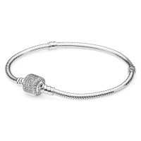 Pandora Třpytivý náramek Moments 590723CZ 21 cm